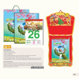 Bloc Siêu Đại 20x30cm – Gieo Mầm Xanh Cho Cuộc Sống - Mã: AH 11