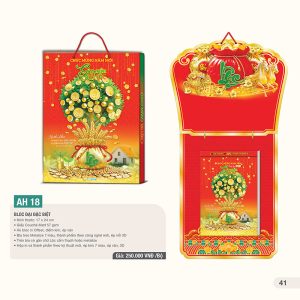 Bloc Đại Đặc Biệt 17x24cm – Gieo Mầm Tài Lộc - Mã: AH 18