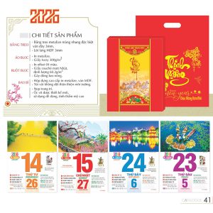 Alternative view of Bloc Siêu Đại 20x30cm – Phong Cảnh Việt Nam - Mã: TD 20