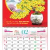  Lò Xo Giữa Bộ Số 37x70cm – Mai Vàng - Mã: AH 30
