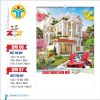  Lịch Lò Xo 7 Tờ 37x70cm – Biệt Thự Đẹp - Mã: BM06 - BM07