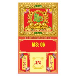  Bìa Khung Cao Cấp 40x70cm Gắn Bloc – Kim Tiền Lộc Phát - Mã: MS 06