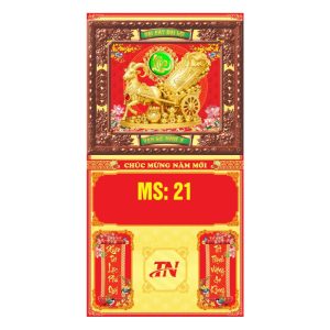  Bìa Khung Cao Cấp 37x70cm Gắn Bloc – Kim Dương Tài Lộc - Mã: MS 21