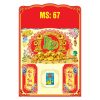  Bìa 40x60cm Gắn Bloc – Kim Tiền Lộc Phát - Mã: MS67