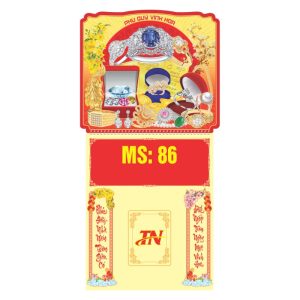 Lò Xo Giữa Mini 33x65cm Gắn Bloc – Vàng Bạc Phú Quý - Mã: MS 86