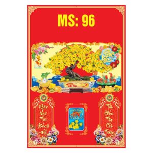 Bìa 35x50cm Gắn Bloc – Mai Phú Quý - Mã: MS 96