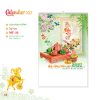  Lịch Lò Xo 7 Tờ 40x60cm – Trà Hoa - Mã: MT32