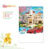 Lịch Lò Xo 7 Tờ 40x60cm – Biệt Thự Và Xe - Mã: MT36