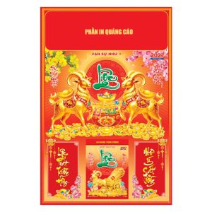  Bìa 40x60cm Gắn Bloc – Vạn Tài Vạn Lộc - Mã: NB 21