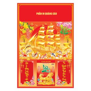  Bìa 40x60cm Gắn Bloc – Thuận Buồm Xuôi Gió - Mã: NB 26