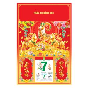 Bìa 40x60cm Gắn Bloc – Tam Dương Tài Lộc - Mã: NB 29