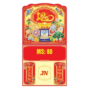  Lò Xo Giữa 37x70cm Gắn Bloc – Tài Lộc Như Ý - Mã: MS80